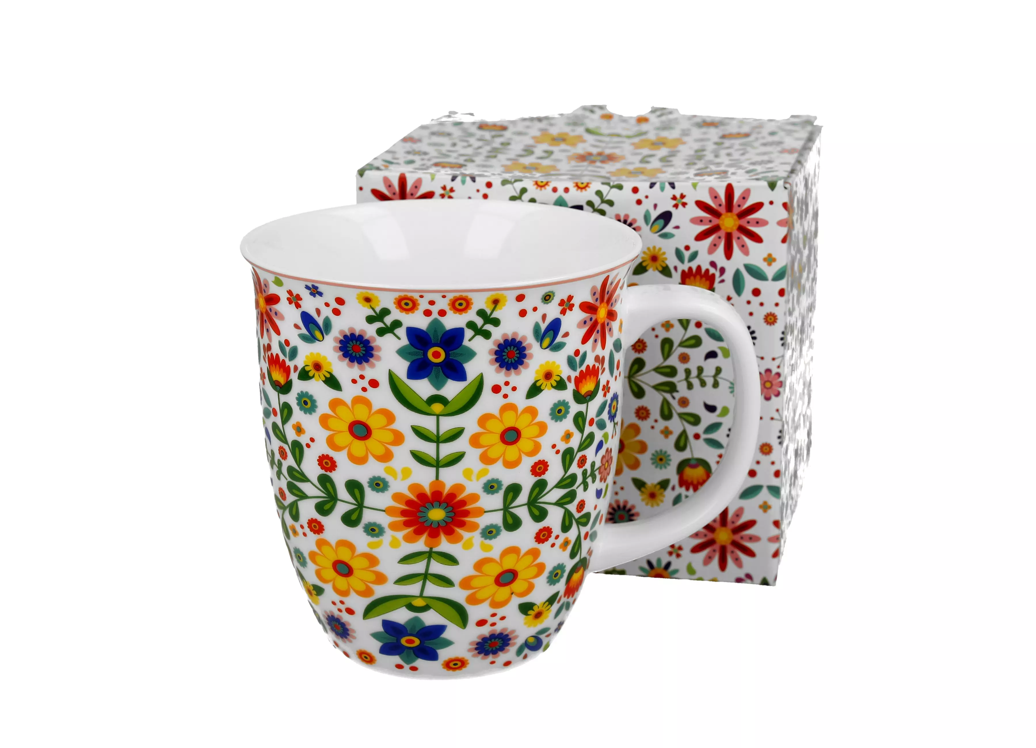 Kubek z kogutem folk